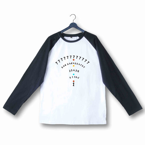 4 Aaramkhor Specials TV Series Seven Seven Seven Custom Printed Graphic Design Raglan T-Shirt for Women